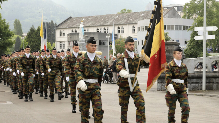 15.000 soldats à Lourdes