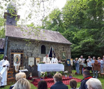 Vodelée: pèlerinage à Notre-Dame de Bonne Fontaine le lundi de Pentecôte