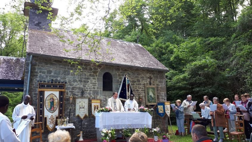 Vodelée: pèlerinage à Notre-Dame de Bonne Fontaine le lundi de Pentecôte