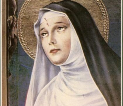 Sainte Rita, fêtée le 22 mai au sanctuaire de Bouge