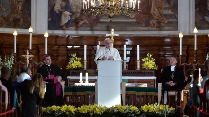 En Estonie, le pape invite les jeunes à annoncer le Christ