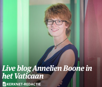 SYNODE des JEUNES: Annelien raconte