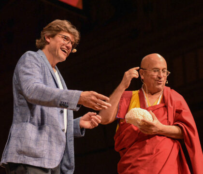 « Bien-être de l&rsquo;homme, bien-être animal »: dialogue entre Steven Laureys et Matthieu Ricard
