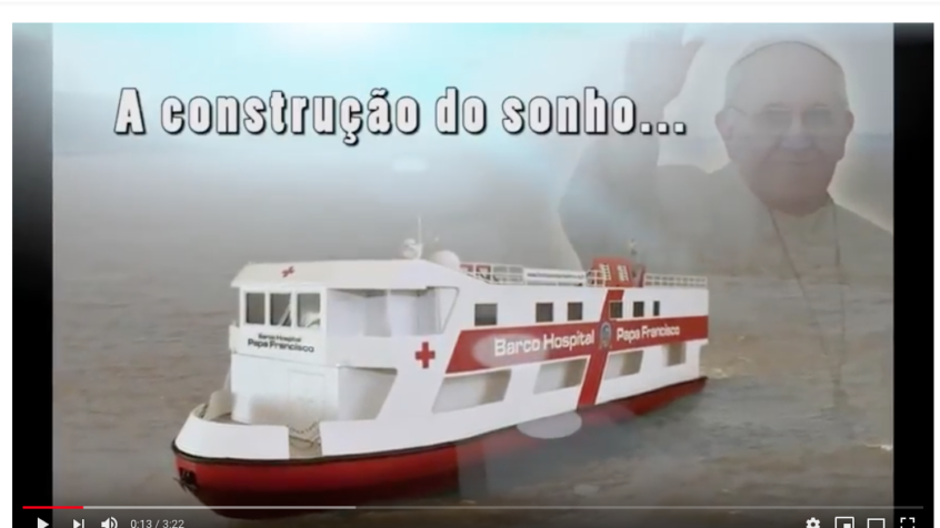 Un « bateau hôpital Pape François »  au secours des peuples d&rsquo;Amazonie