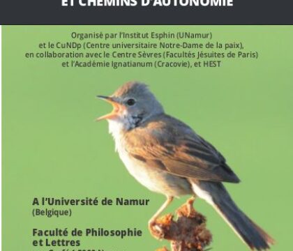 Colloque à Namur : la vulnérabilité et l&rsquo;identité humaine