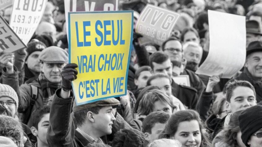 Le pape François soutient la &#8216;Marche pour la vie&#8217; à Paris