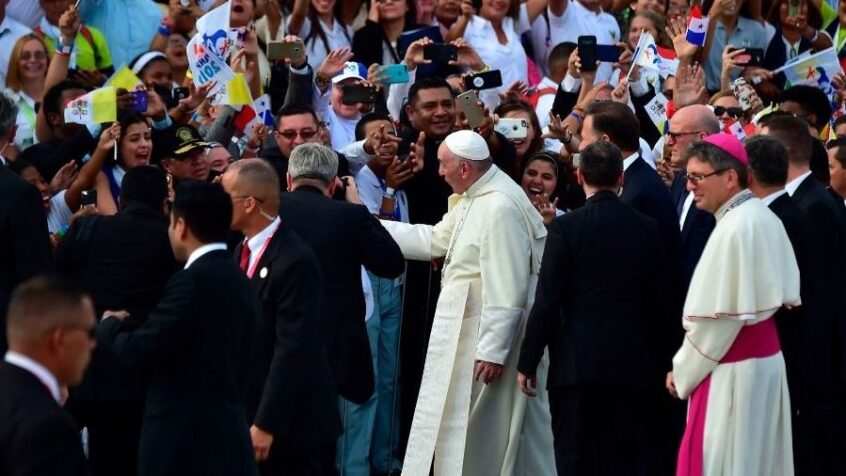 JMJ – Le Pape François est arrivé au Panama