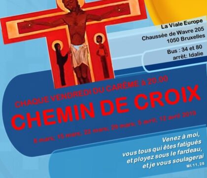 Ixelles – Vivre le chemin de Croix à la Viale Europe