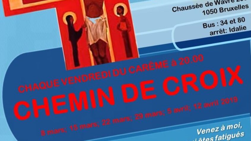 Ixelles – Vivre le chemin de Croix à la Viale Europe