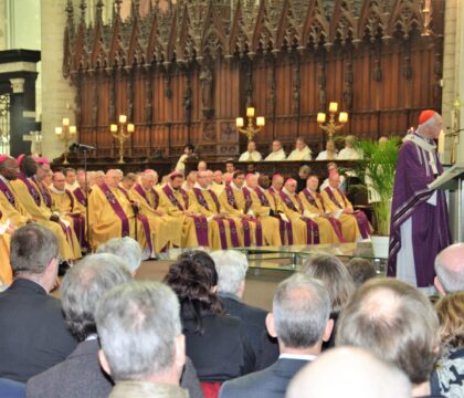 Messe d&rsquo;A-Dieu au cardinal Godfried Danneels