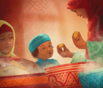 Offrir des cartes pour la fin du ramadan