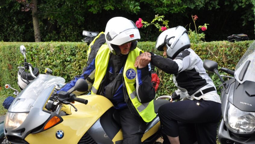 Inauguration de la chapelle de la Madone des Motards
