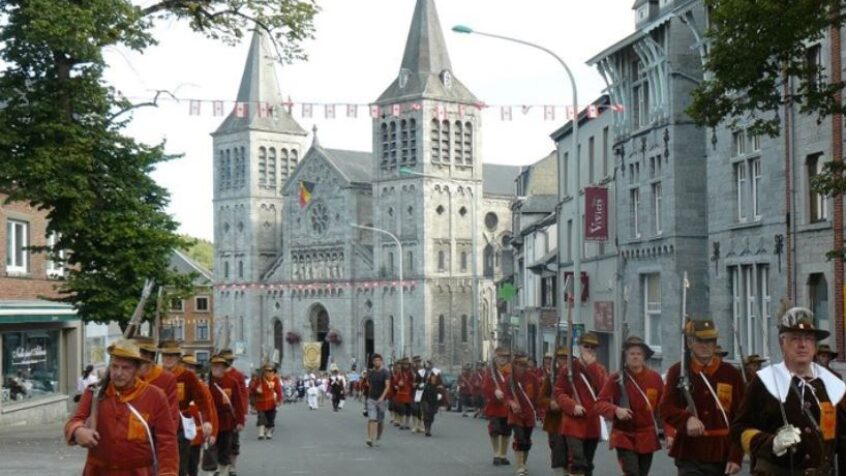 A la Pentecôte, le pèlerinage des soldats de Foy