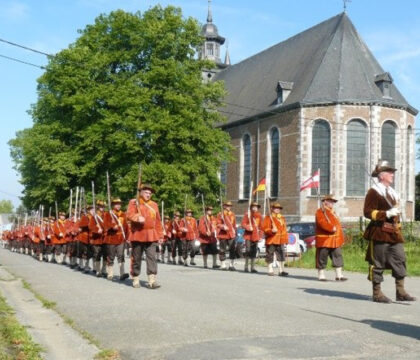Spirituel et historique, le pèlerinage en armes des soldats de Foy