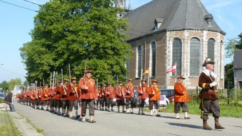 Spirituel et historique, le pèlerinage en armes des soldats de Foy