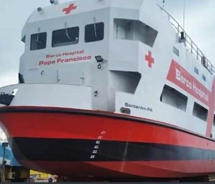 Le navire hôpital &lsquo;Pape François&rsquo; sillonnera l&rsquo;Amazone