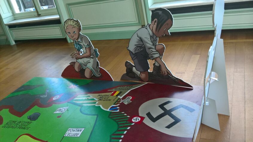 En B.D. et en expo: Les enfants de la résistance
