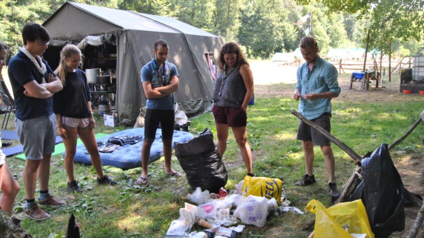 Des camps tendent vers le zéro déchet