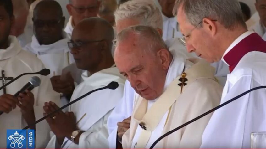 Après Madagascar, le pape est à l&rsquo;Ile Maurice