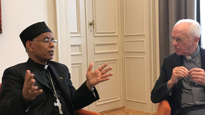 Le Métropolite érythréen remercie l&rsquo;Eglise catholique en Belgique