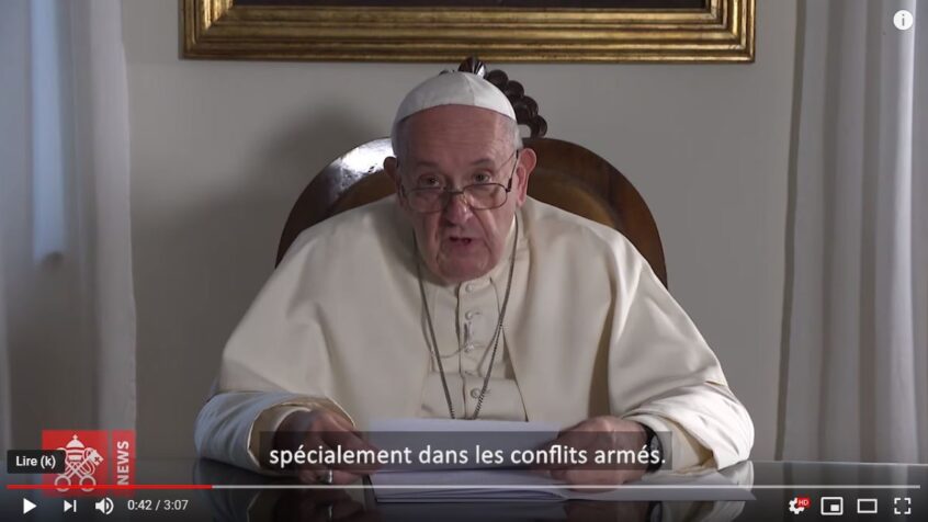 Message du pape François au peuple japonais