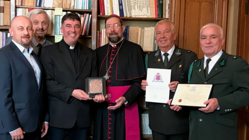 Une relique de Saint Hubert en Pologne