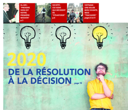 Sommaire du journal Dimanche n°2 du 12 janvier 2020
