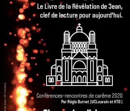 Conférences de Carême: Régis Burnet, invité à la Basilique de Koekelberg
