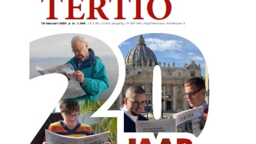 « Tertio », l&rsquo;hebdo chrétien flamand, fête ses vingt ans