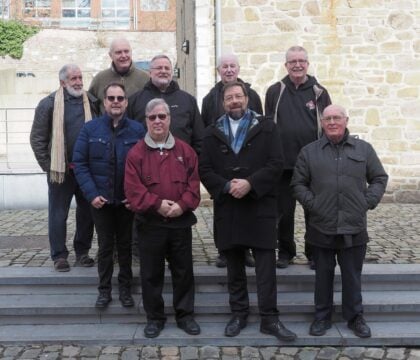 Visite des Frères Alexiens à Liège pour les 500 ans de Saint-Roch en Volière
