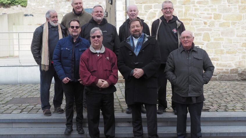 Visite des Frères Alexiens à Liège pour les 500 ans de Saint-Roch en Volière