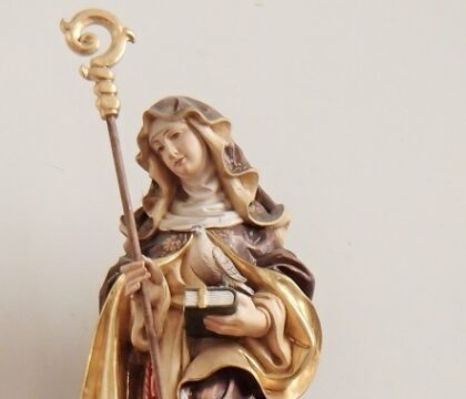 UP de Beaumont : prier sainte Aldegonde