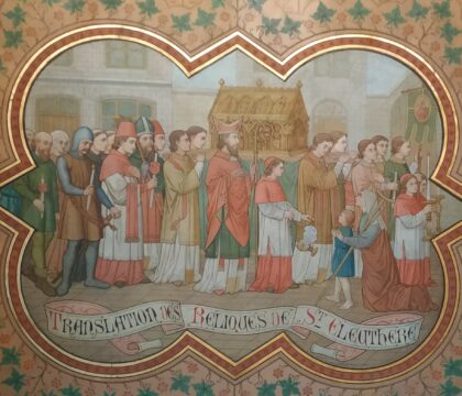 Blandain : la restauration de la chapelle néogothique Saint-Eleuthère de l&rsquo;église