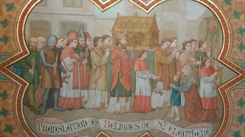 Blandain : la restauration de la chapelle néogothique Saint-Eleuthère de l&rsquo;église