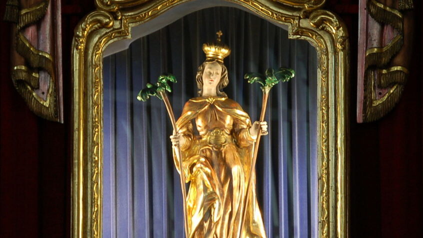 Sainte Corona, maîtresse des mauvais esprits