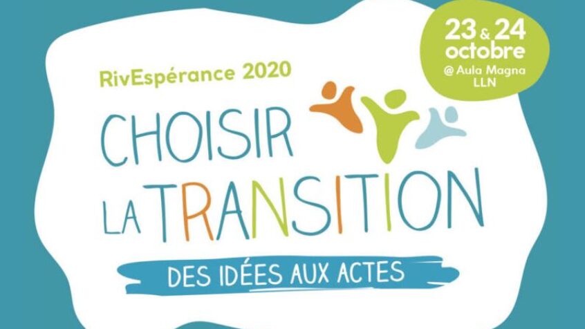 RivEspérance 2020: choisir la transition