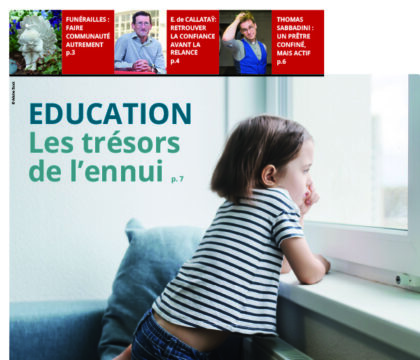 Sommaire du journal Dimanche n°16 du 19 avril 2020