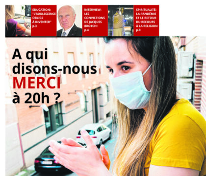 Sommaire du journal Dimanche n°17 du 26 avril 2020