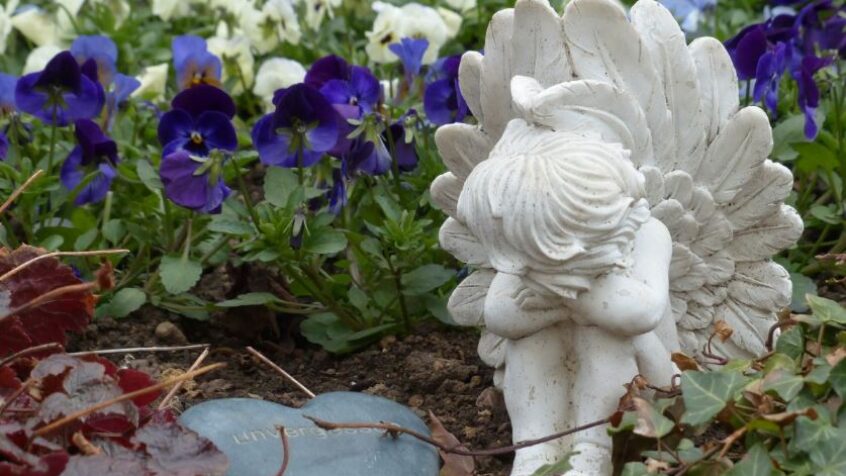 Des poèmes au cimetière