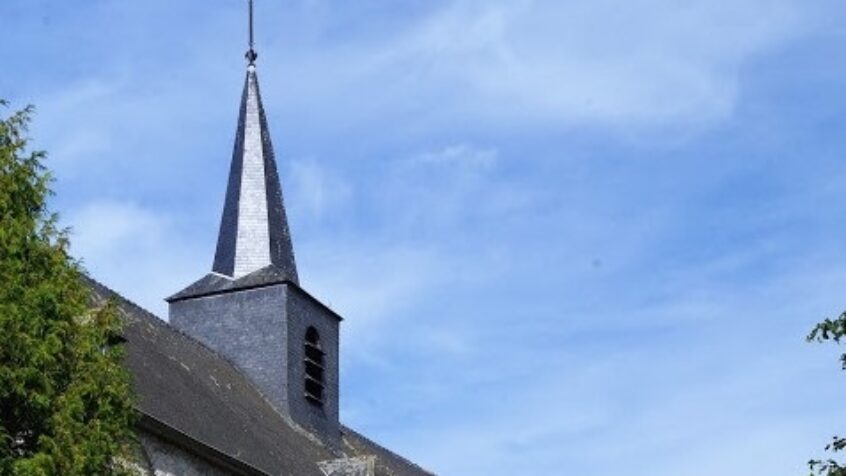 Travaux en vue pour le clocher de l&rsquo;abbatiale d&rsquo;Hastière