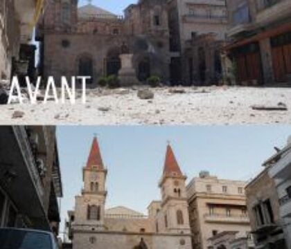 Syrie : la cathédrale Saint-Élie d’Alep renaît de ses cendres