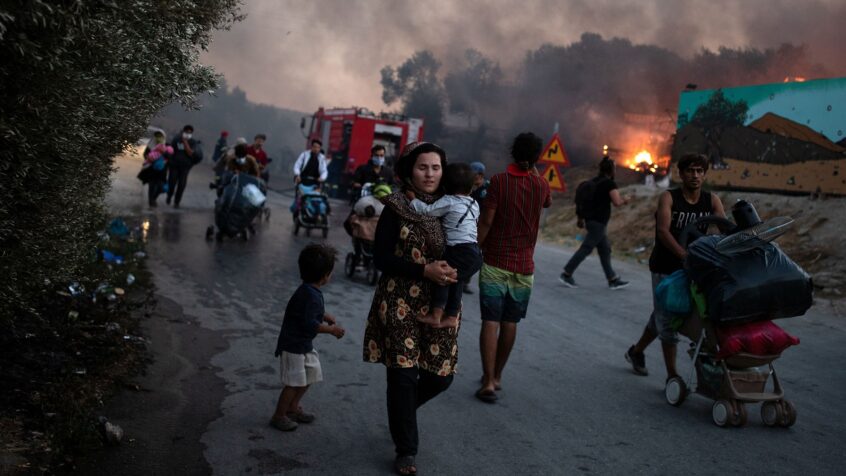 Grèce – Incendie du camp de Moria : Accepter notre responsabilité