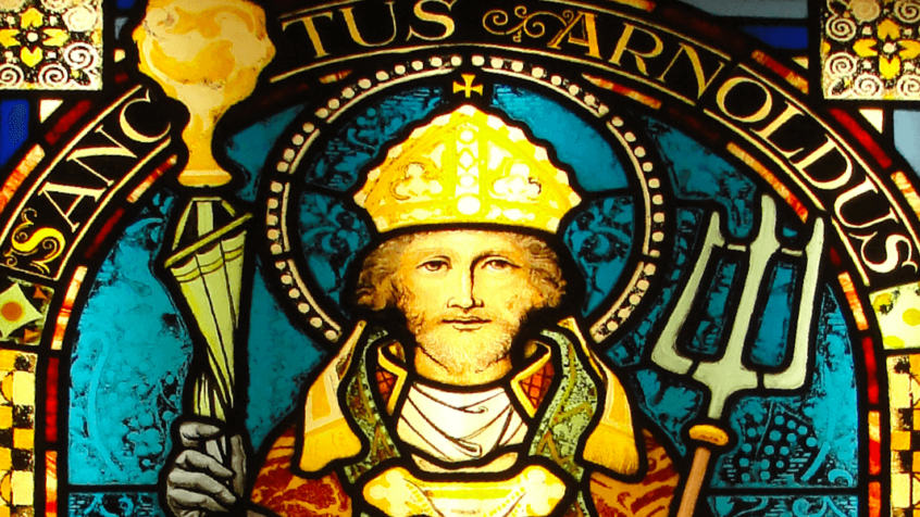 Saint Arnould de Soissons, patron des brasseurs belges,…