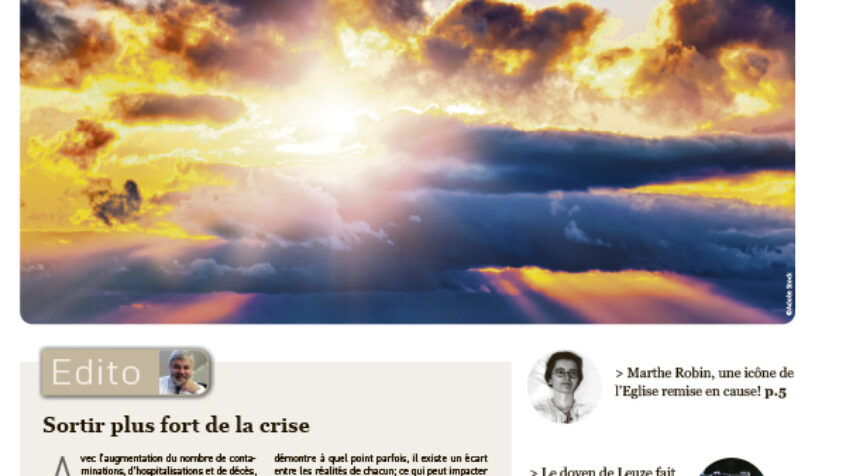Sommaire du journal Dimanche n°37 du 18 octobre 2020