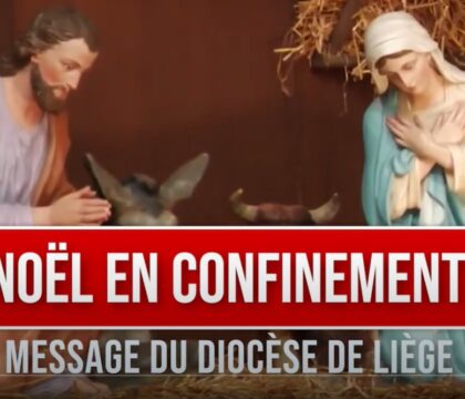Vidéo-message « Noël en confinement » de Mgr Jean-Pierre Delville