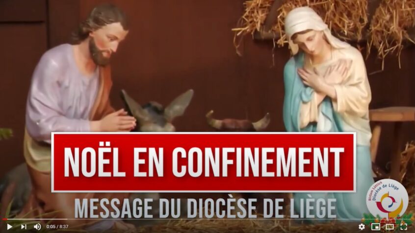 Vidéo-message « Noël en confinement » de Mgr Jean-Pierre Delville