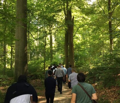 Les séminaristes liégeois en stage au Vicariat Evangile et Vie