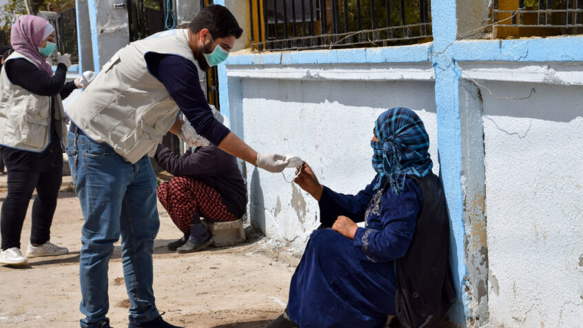 La pandémie de Covid-19 « hors de contrôle » en Syrie