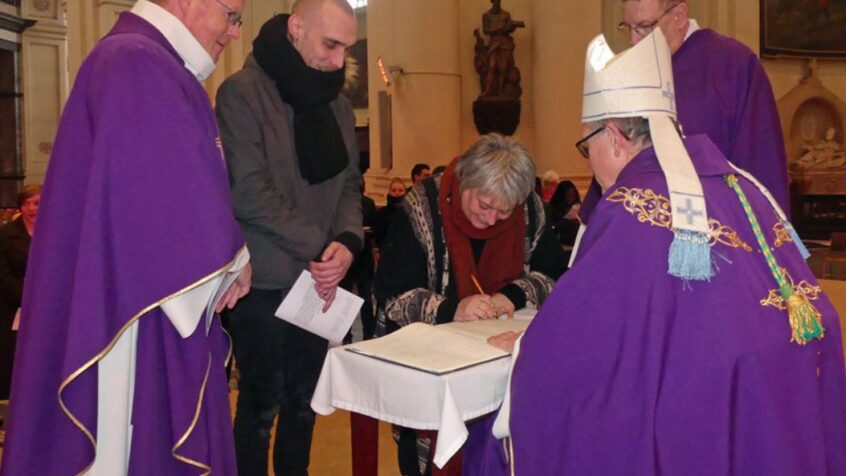 L’appel décisif : dernière étape sur le chemin du baptême pour les baptisés de Pâques