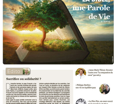Sommaire du journal Dimanche n°6 du 7 février 2021